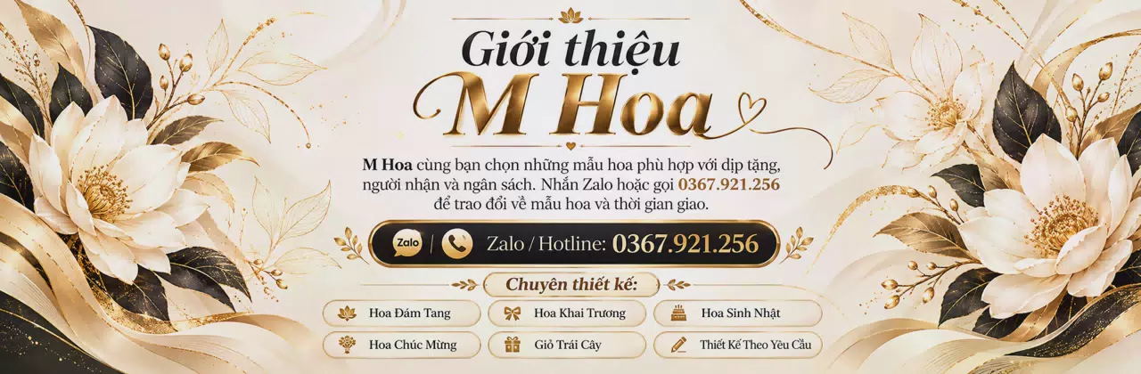 Ảnh bìa Shop hoa tươi Phường Nhân Hoà Bắc Ninh - Gửi hoa đẹp, trao lời thương